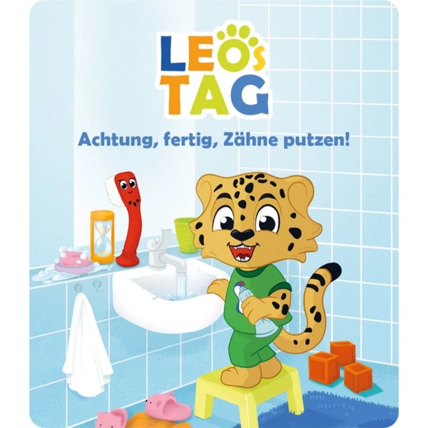 Tonies Leos Tag - Achtung, Fertig, Zähneputzen!, Spielfigur 4 Tonies Leos Tag - Achtung, Fertig, Zähneputzen!, Spielfigur – Bild 2