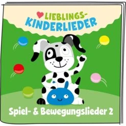 Tonies Lieblings-Kinderlieder Spiel- Und Bewegungslieder 2, Spielfigur -Tonies Tonies Lieblings Kinderlieder Spiel und Bewegungslieder 2 Spielfigur@@1se2tt2b 2