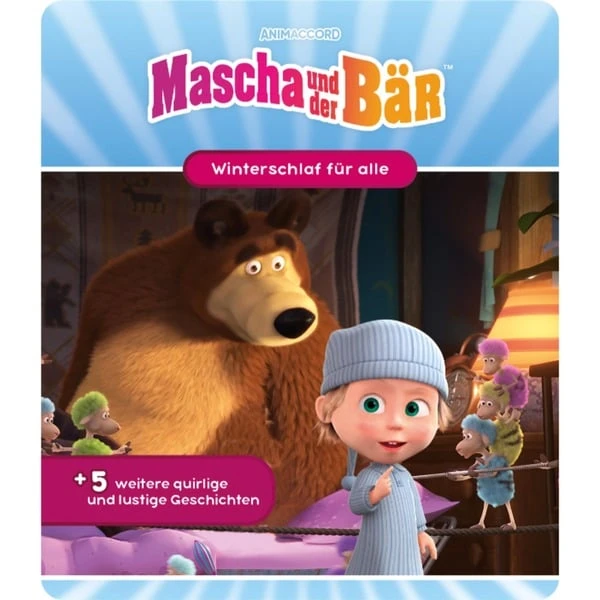 Tonies Mascha Und Der Bär - Winterschlaf Für Alle + 5 Weitere Quirlige Und Lustige Geschichten, Spielfigur 6 Tonies Mascha Und Der Bär - Winterschlaf Für Alle + 5 Weitere Quirlige Und Lustige Geschichten, Spielfigur – Bild 4