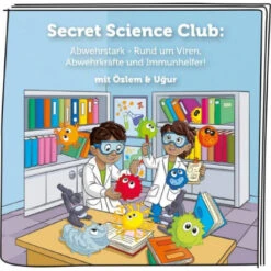 Tonies® Secret Science Club: Abwehrstark - Rund -Tonies tonies secret science club abwehrstark rund um viren abwehrkraefte und immunhelfer 2